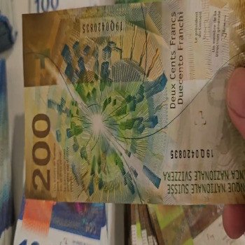 Buy Counterfeit 200 Swiss Francs (CHF) Banknotes